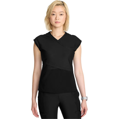 Women's Wrap Dolman V-Neck Top