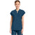 Women's 2-Pocket Henley Tunic Top