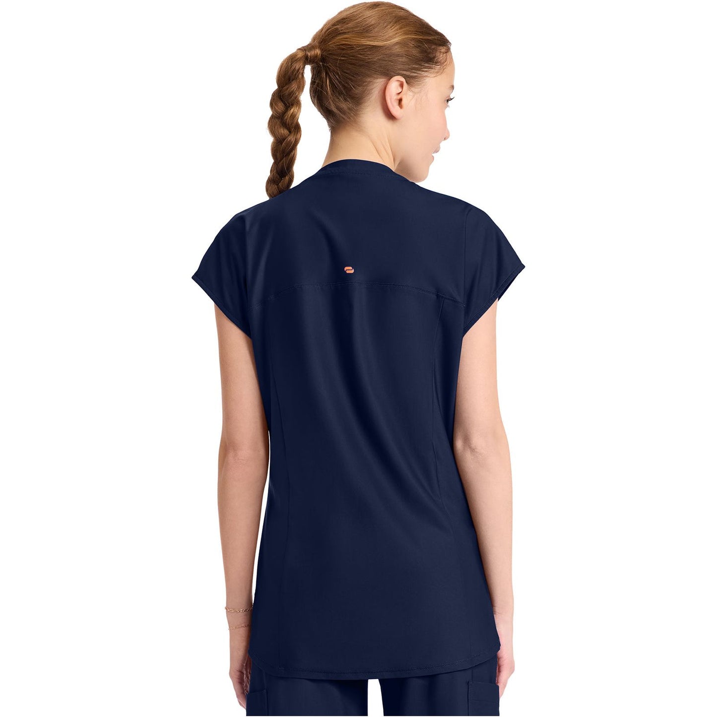 Women's 2-Pocket Henley Tunic Top