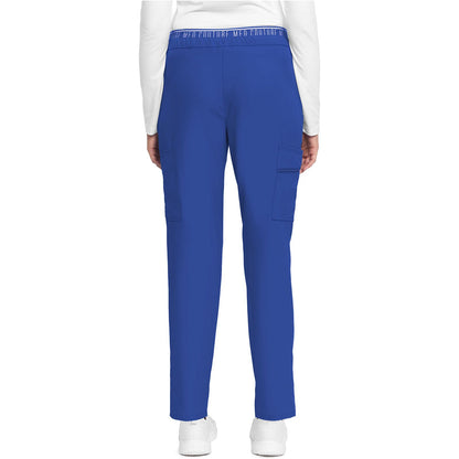 Mid Rise Pull-on Tapered Leg Ankle Pant