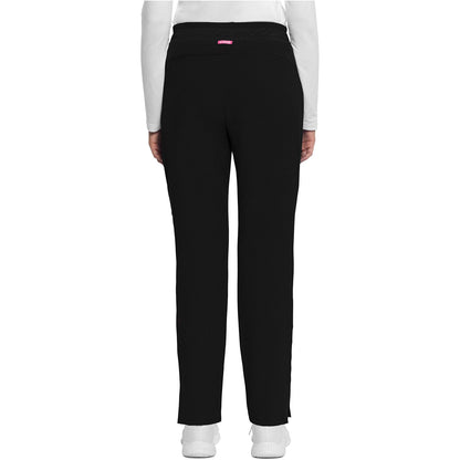 Mid Rise Drawstring Tapered Leg Pant