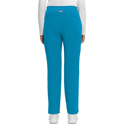 Mid Rise Drawstring Tapered Leg Pant