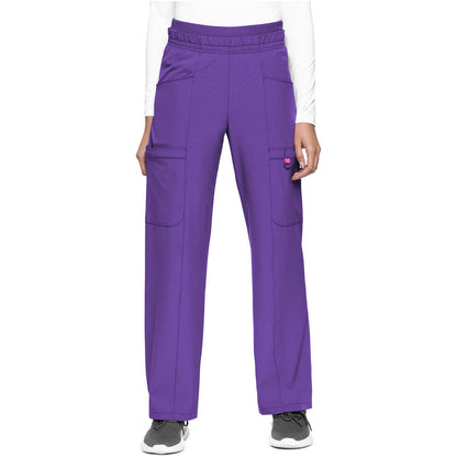 High Rise Pull-on Wide Leg Cargo Pant