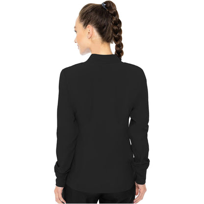 Zip Front Warm-Up With Shoulder Yokes