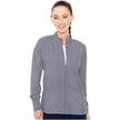 Zip Front Warm-Up With Shoulder Yokes