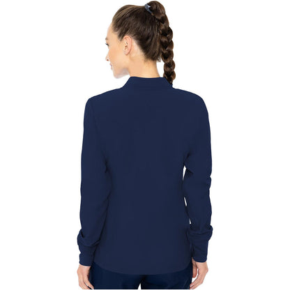 Zip Front Warm-Up With Shoulder Yokes