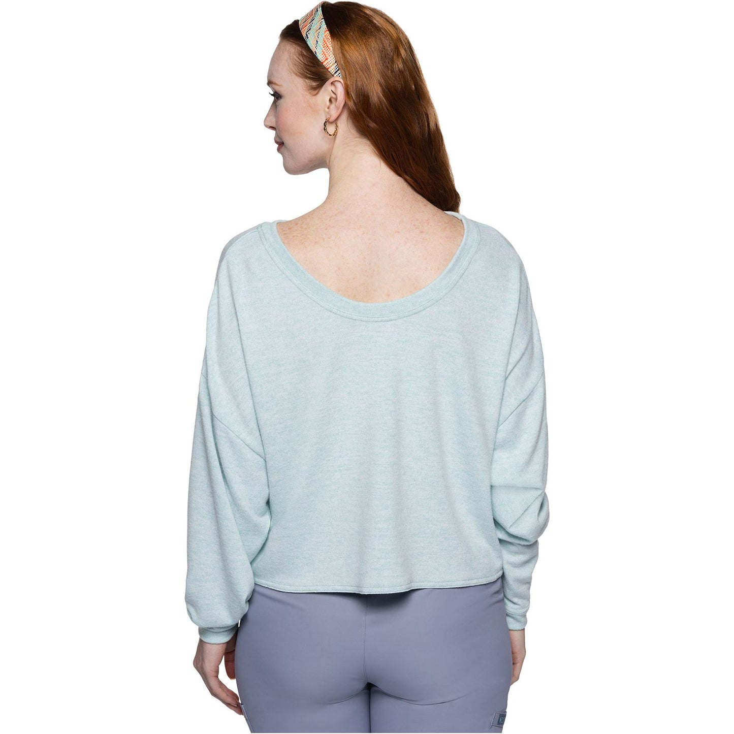 Long Sleeve Knit Reversible Pullover