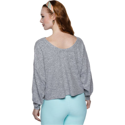 Long Sleeve Knit Reversible Pullover