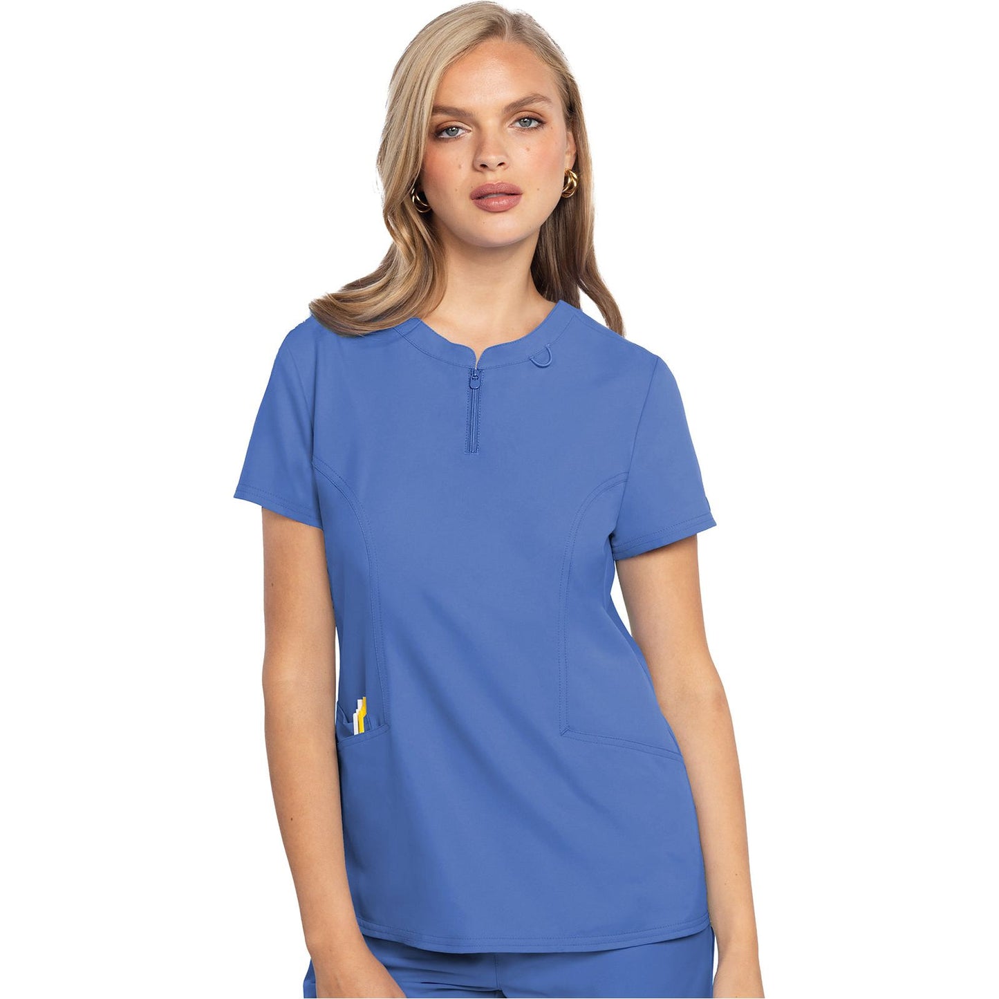 Zip Front Henley Top