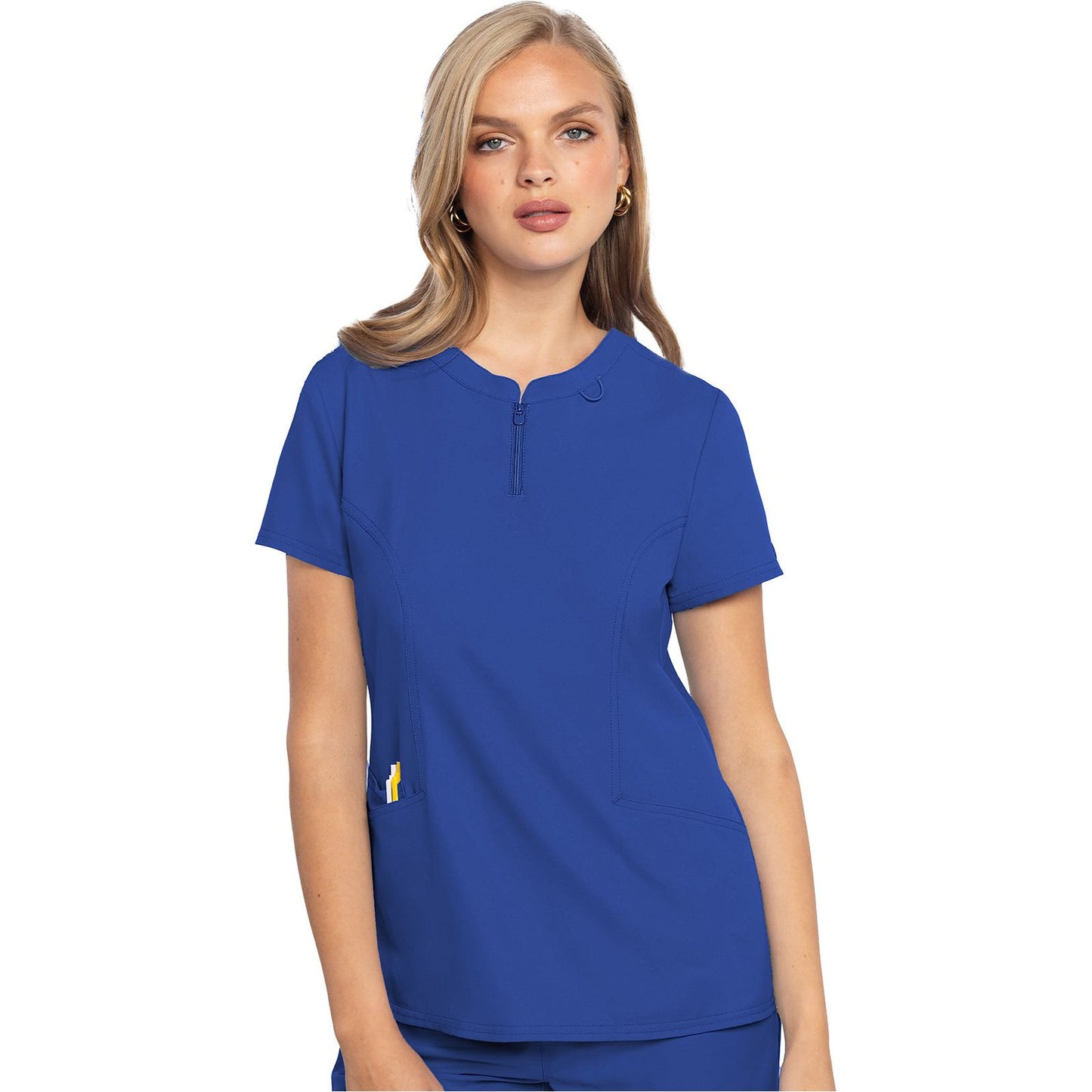 Zip Front Henley Top