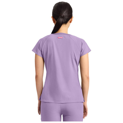 Women's 3-Pocket Square Neck Top