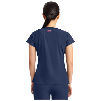 Women's 3-Pocket Square Neck Top