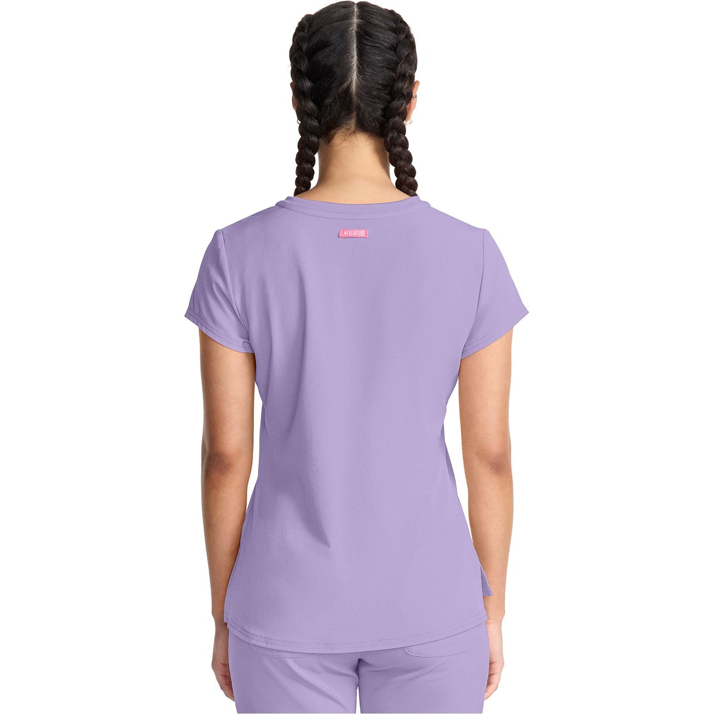 Quarter Zip V-Neck Tuckable Top