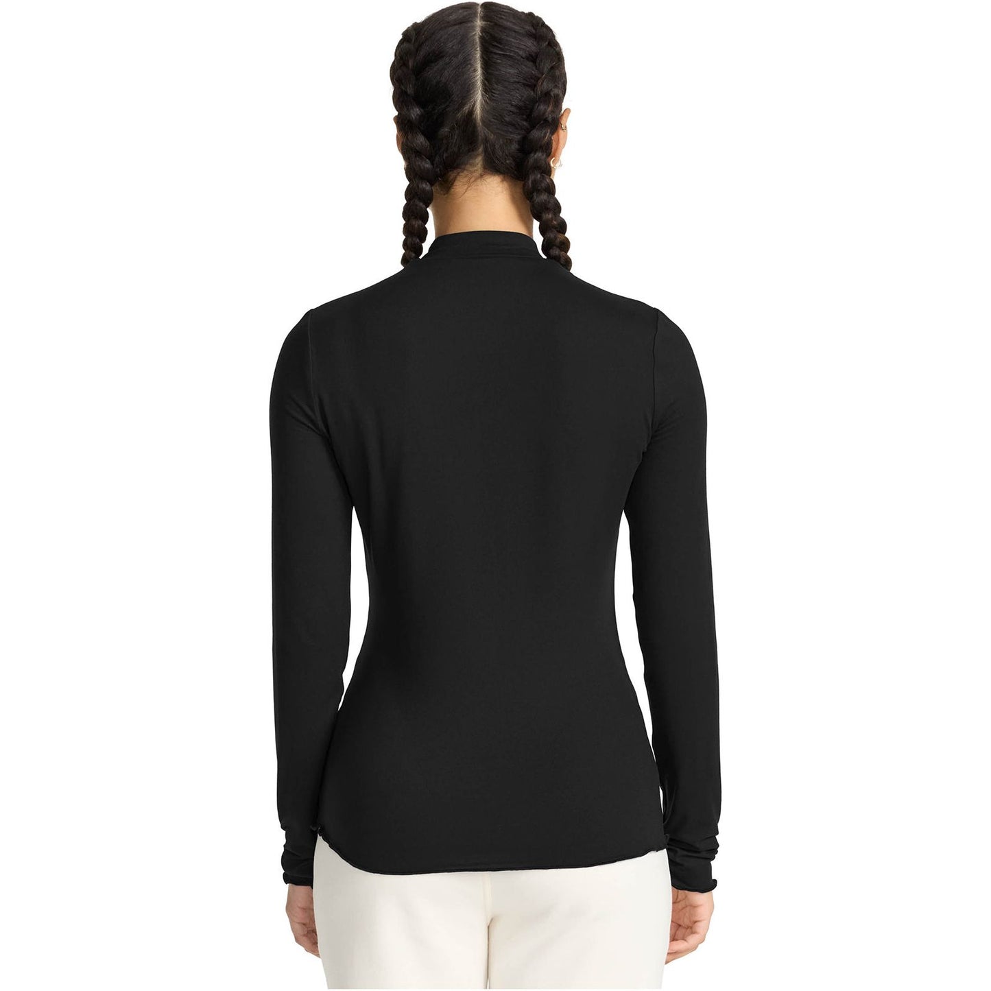 Lettuce Edge Mock Neck Underscrub