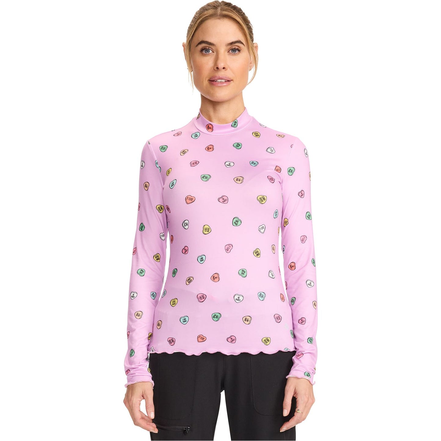 Merrow Edge Mock Neck Underscrub