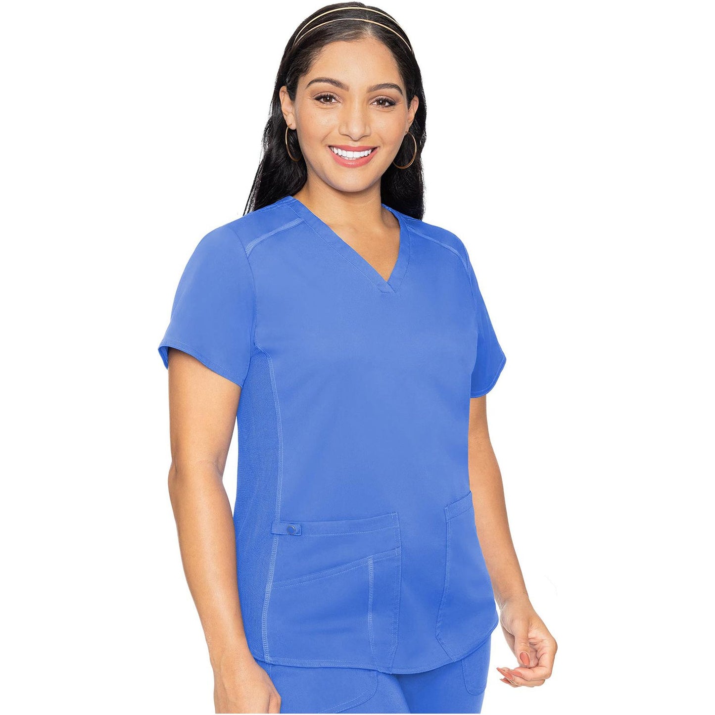 V-Neck Shirttail Top