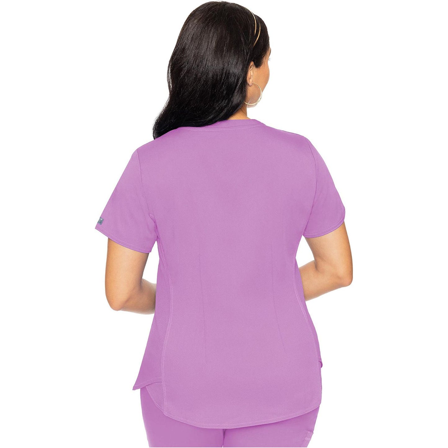 V-Neck Shirttail Top