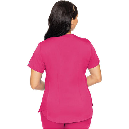 V-Neck Shirttail Top