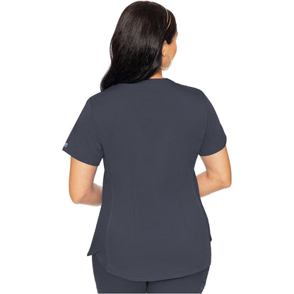 V-Neck Shirttail Top