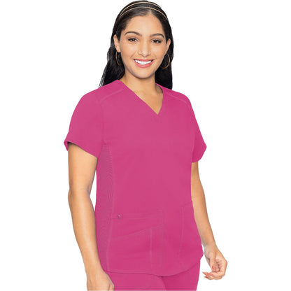 V-Neck Shirttail Top