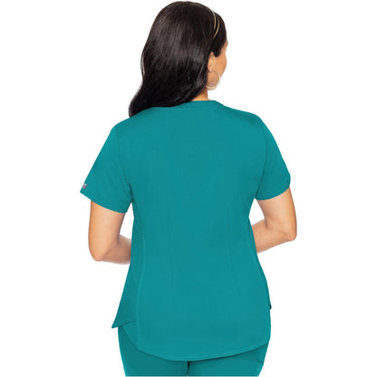 V-Neck Shirttail Top