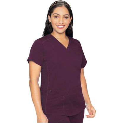 V-Neck Shirttail Top