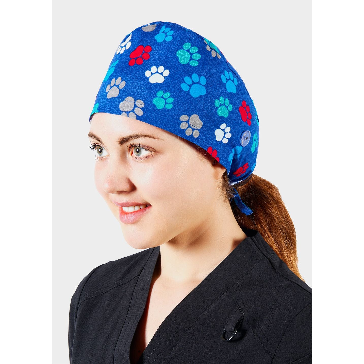 MOBB Unisex Surgeon Cap With Side Buttons