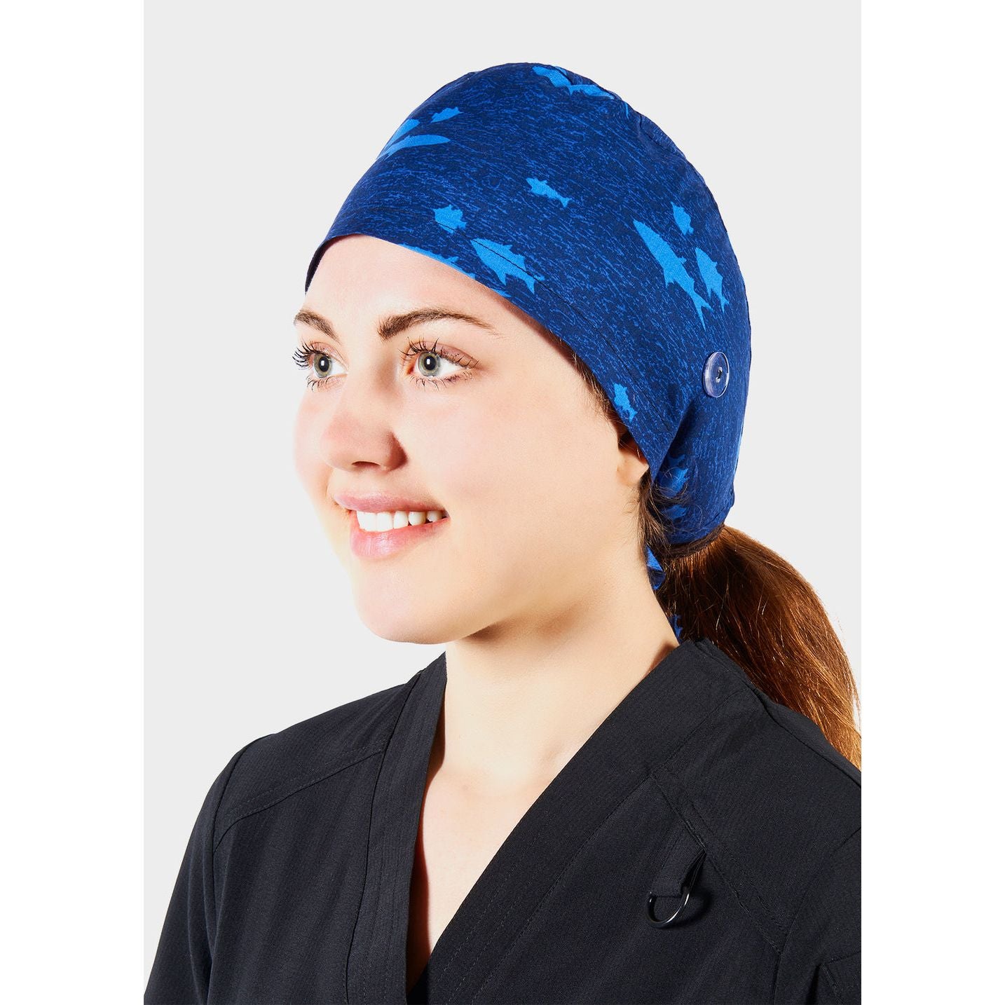 MOBB Unisex Surgeon Cap With Side Buttons