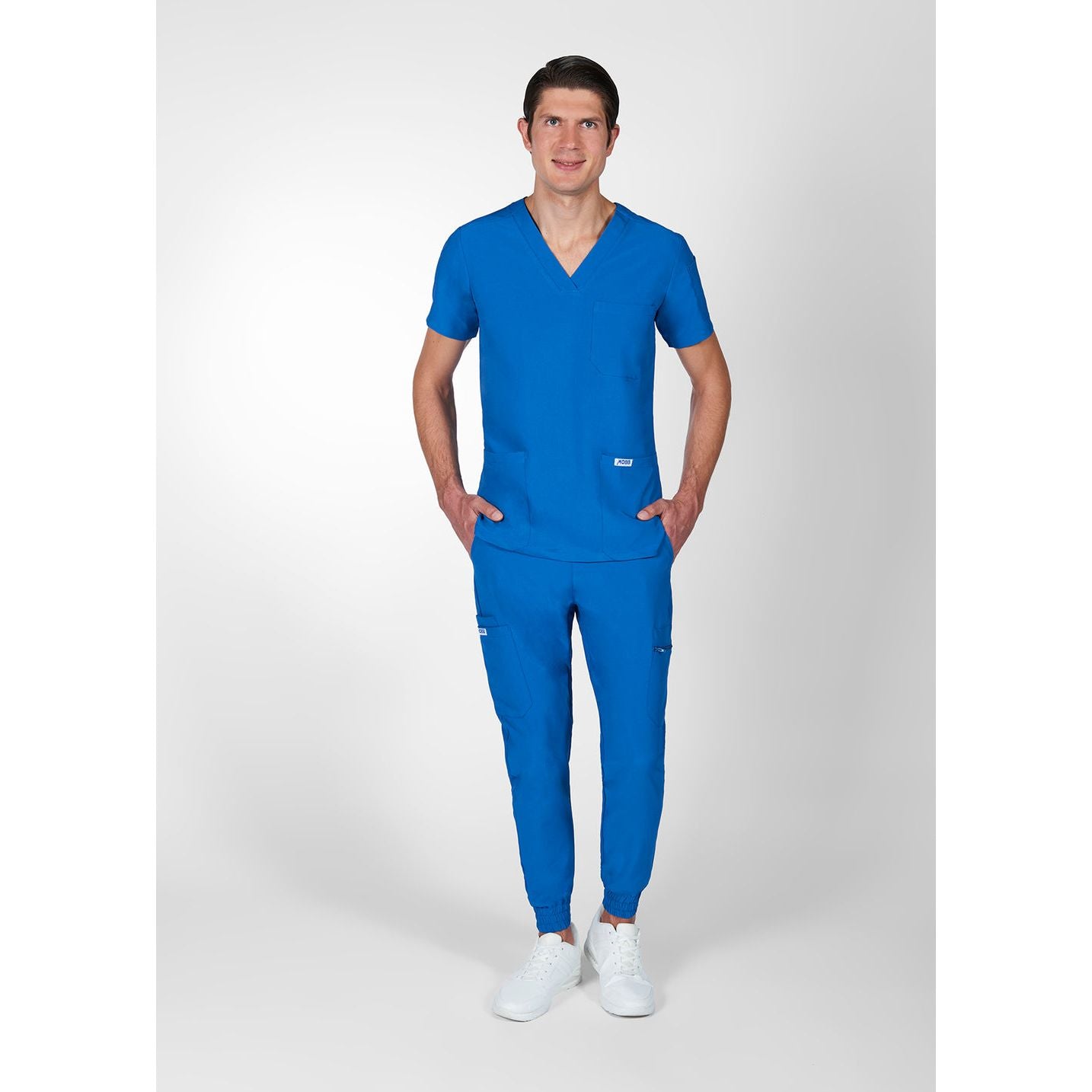 The Alex MOBB Unisex V Neck Scrub Top