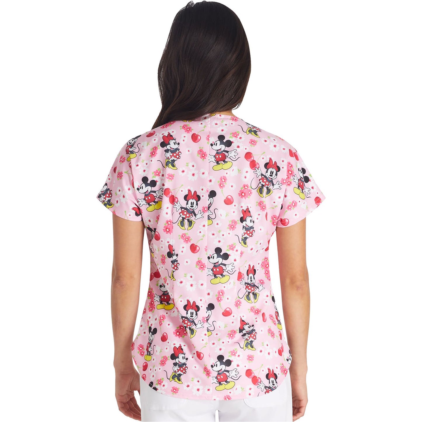 Round Neck Print Top