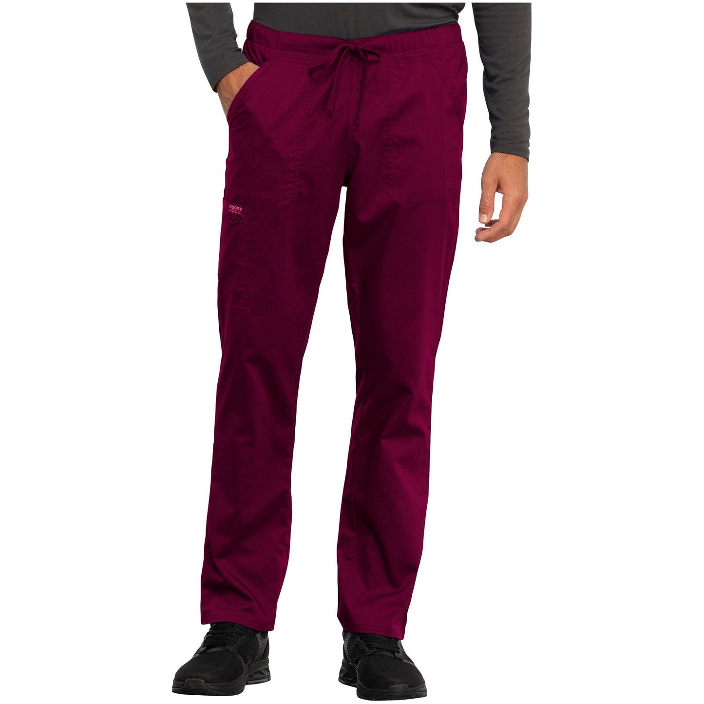 Unisex Tapered Leg Drawstring Pant