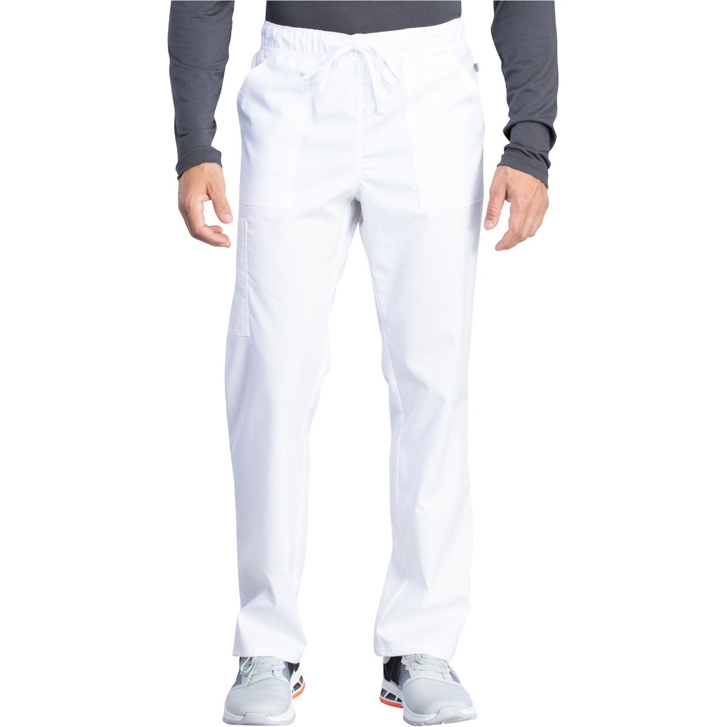 Unisex Mid Rise Straight Leg Pant