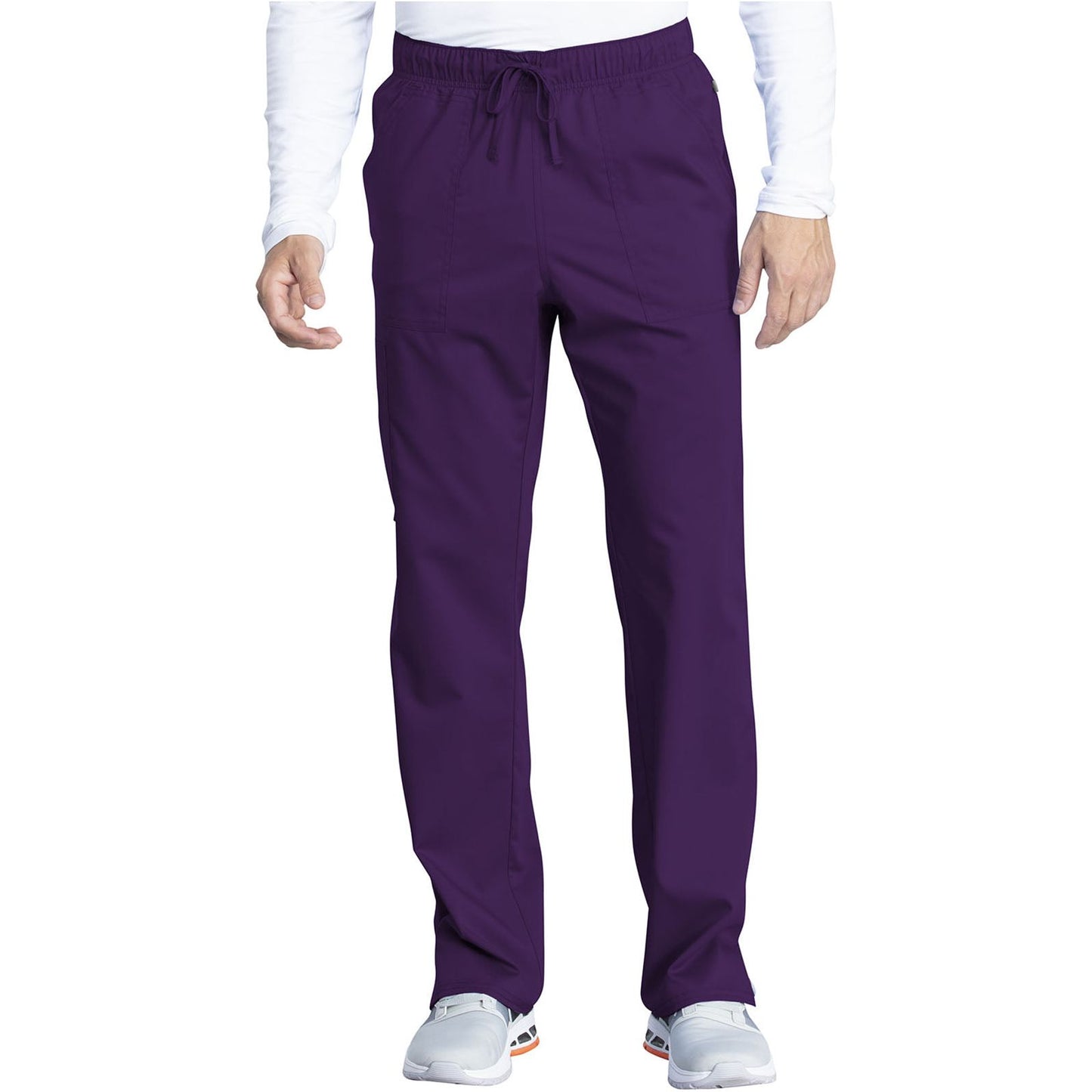 Unisex Mid Rise Straight Leg Pant
