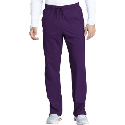 Unisex Mid Rise Straight Leg Pant