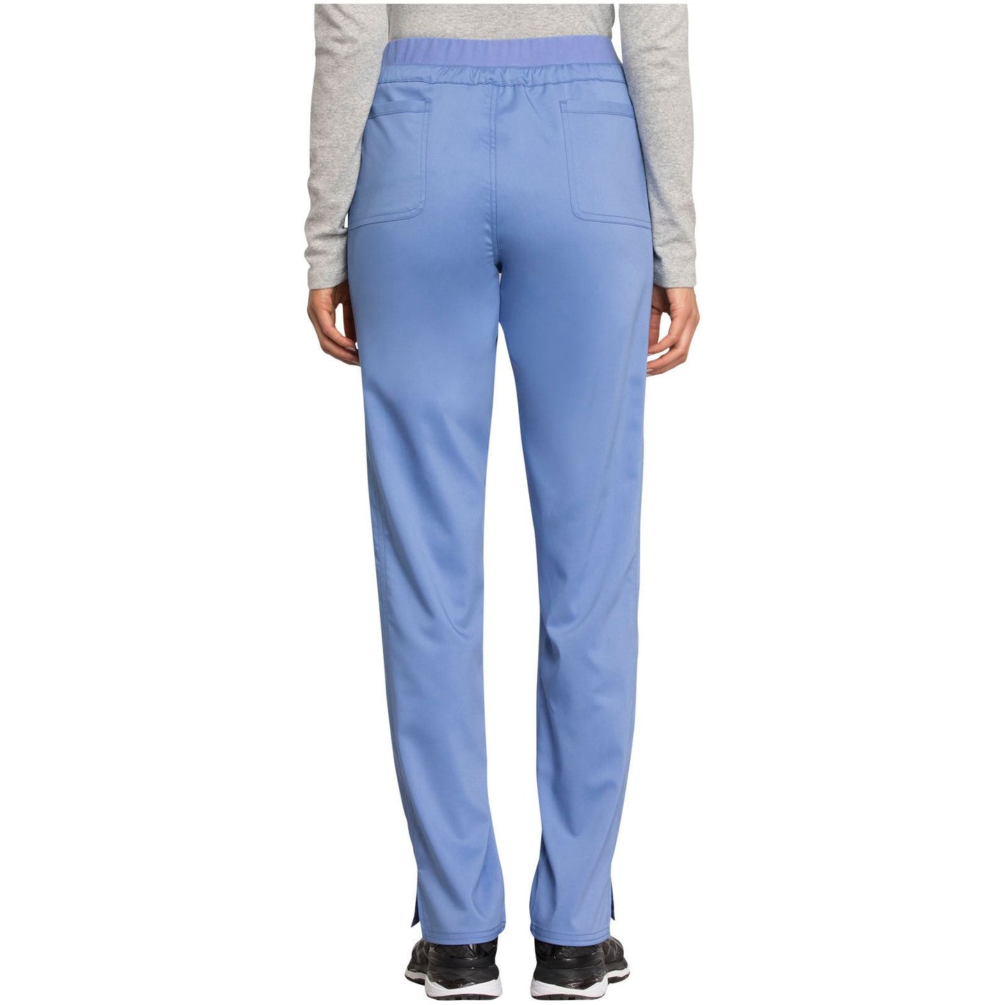 Mid Rise Tapered Leg Drawstring Pant