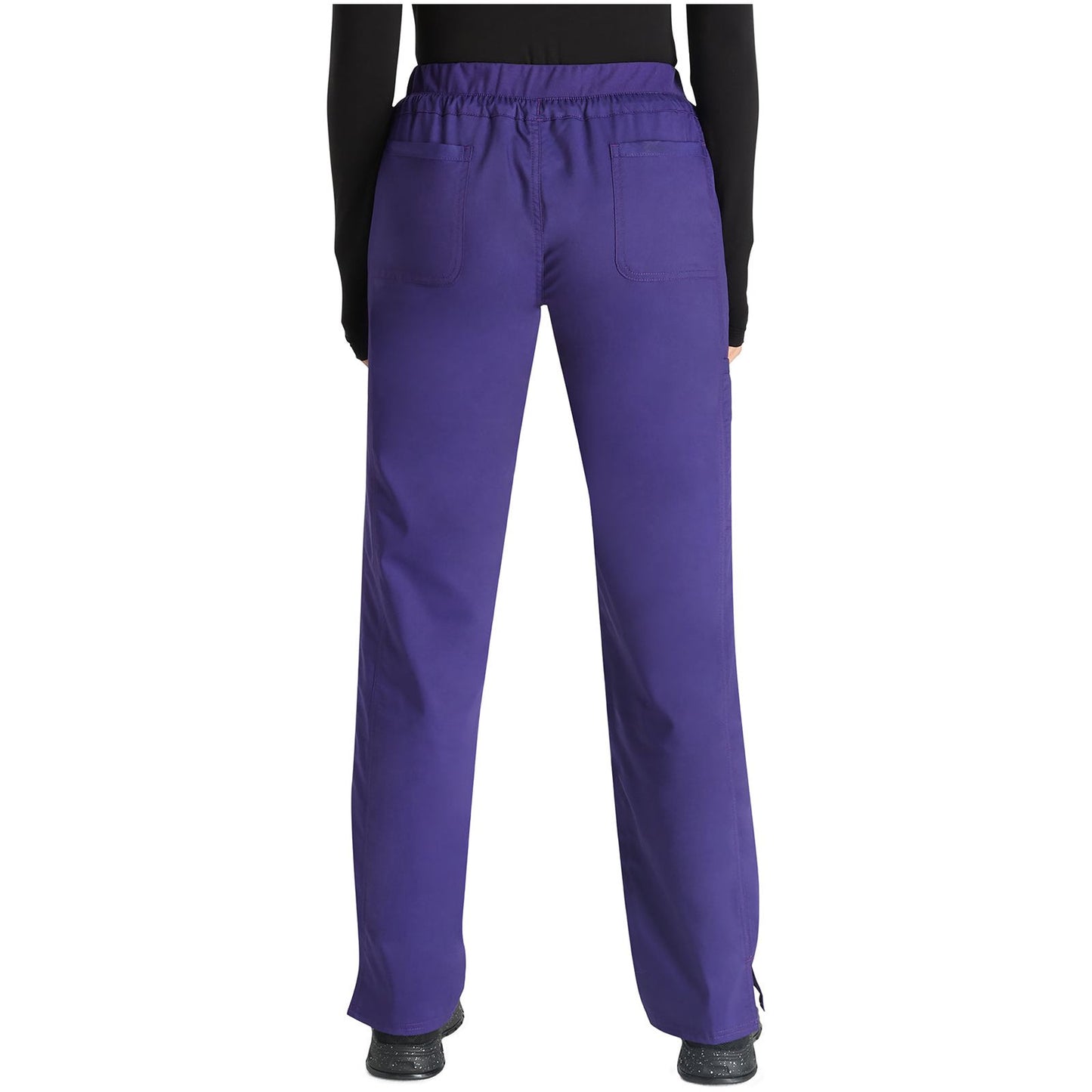 Mid Rise Tapered Leg Drawstring Pant