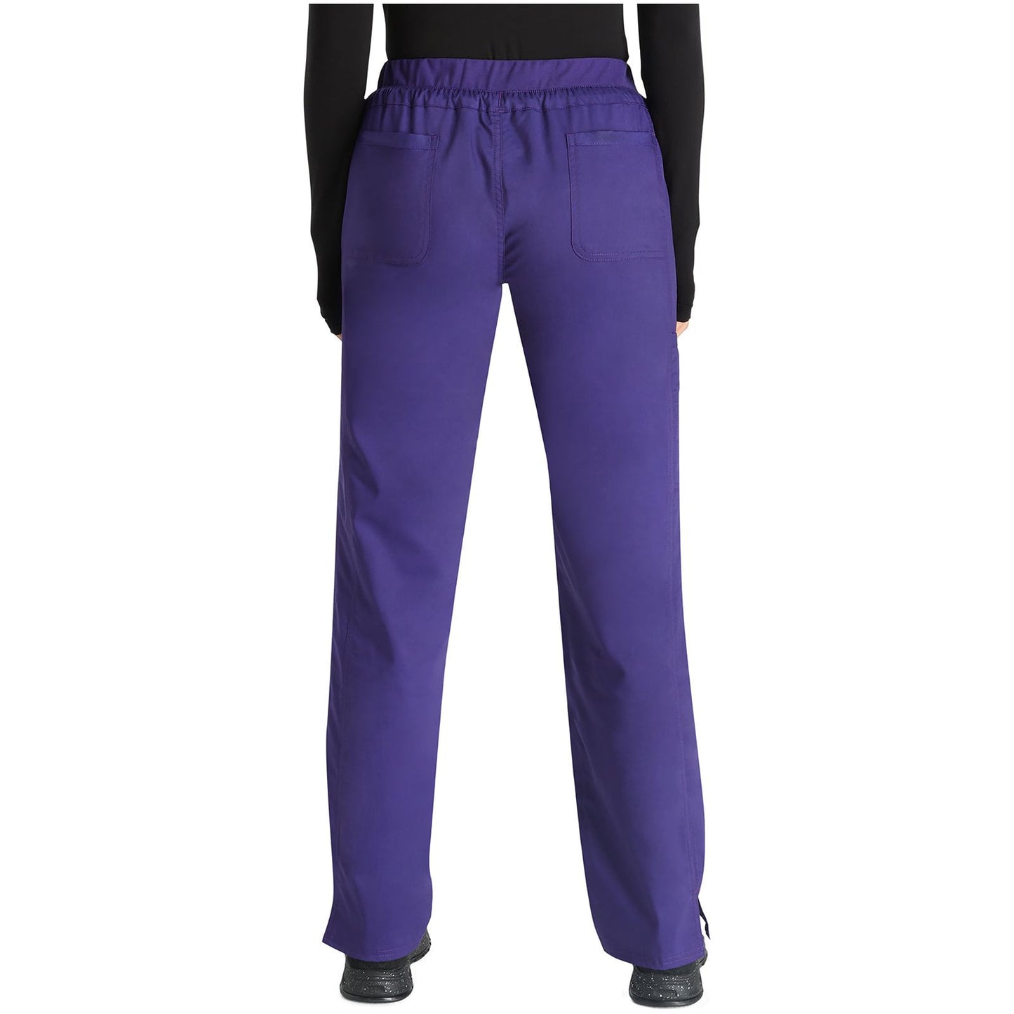 Mid Rise Tapered Leg Drawstring Pant