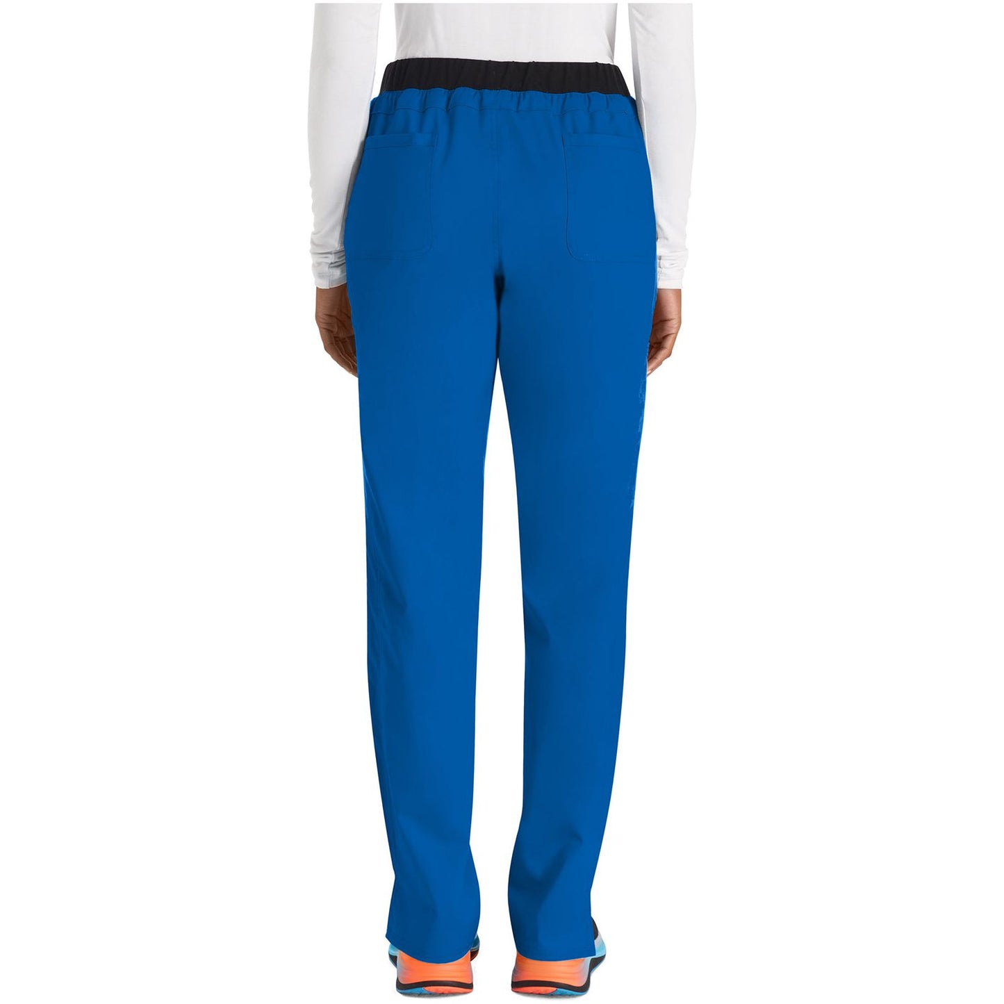 Mid Rise Tapered Leg Drawstring Pant