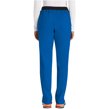 Mid Rise Tapered Leg Drawstring Pant