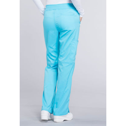 Mid Rise Straight Leg Pull-on Pant