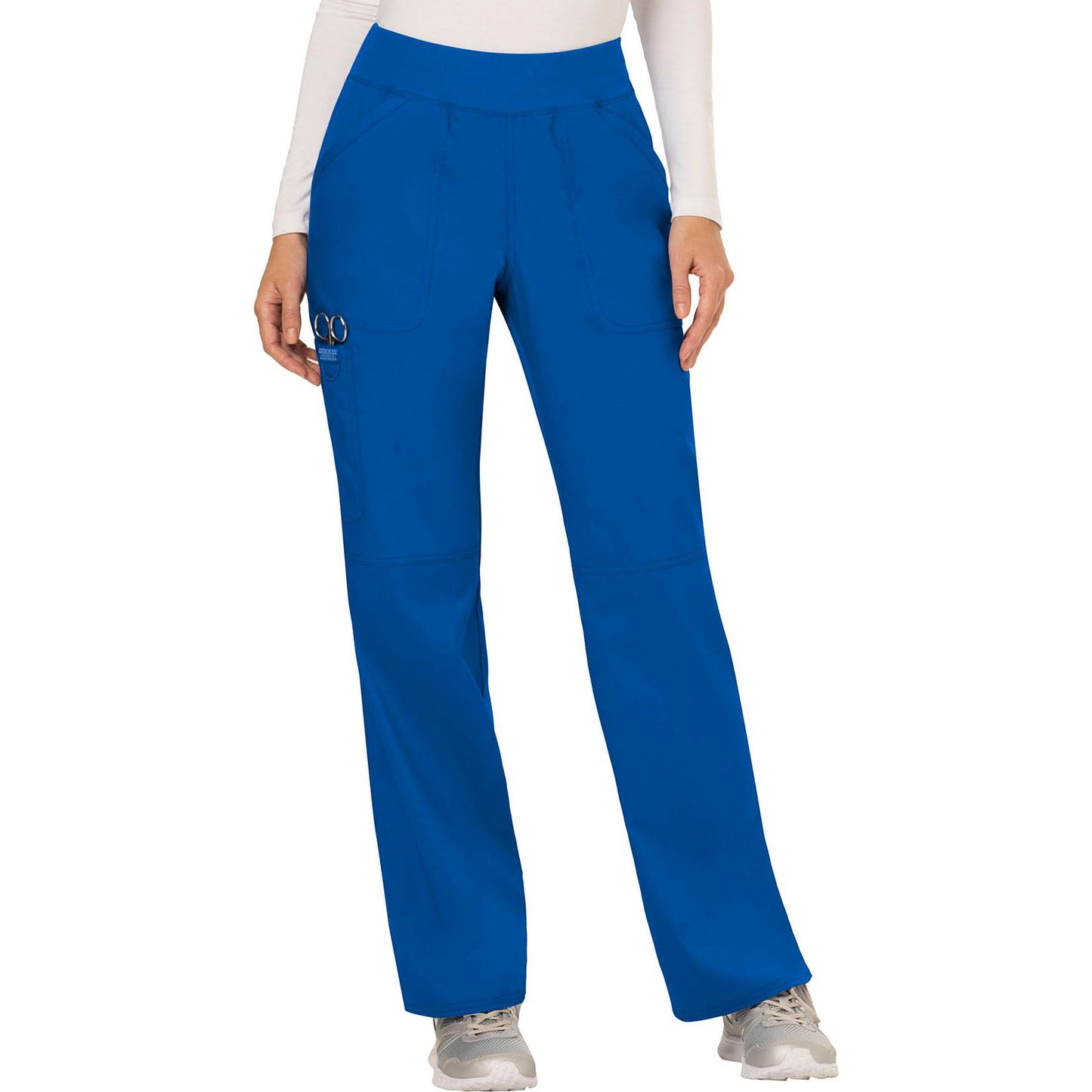 Mid Rise Straight Leg Pull-on Pant