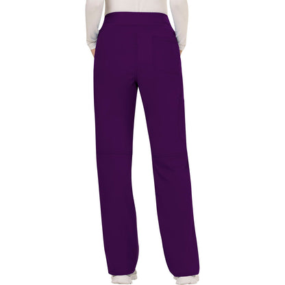 Mid Rise Straight Leg Pull-on Pant