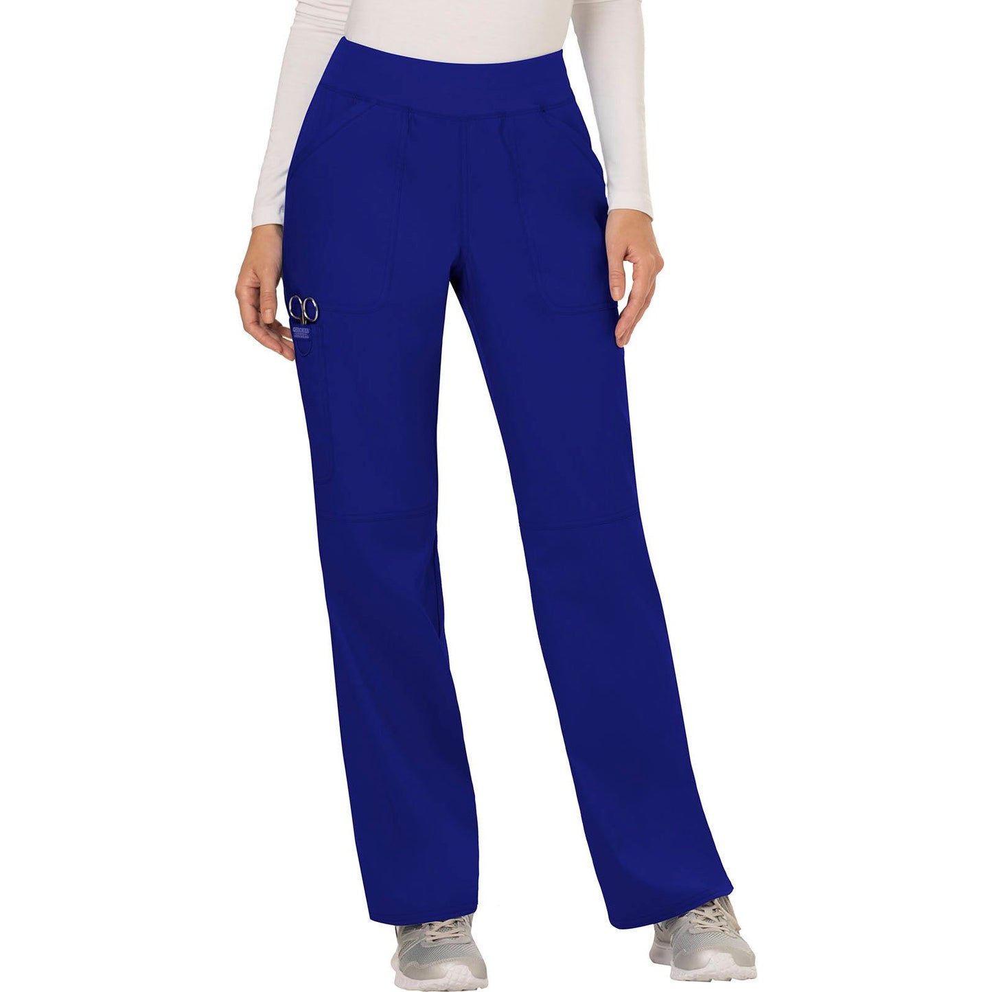 Mid Rise Straight Leg Pull-on Pant