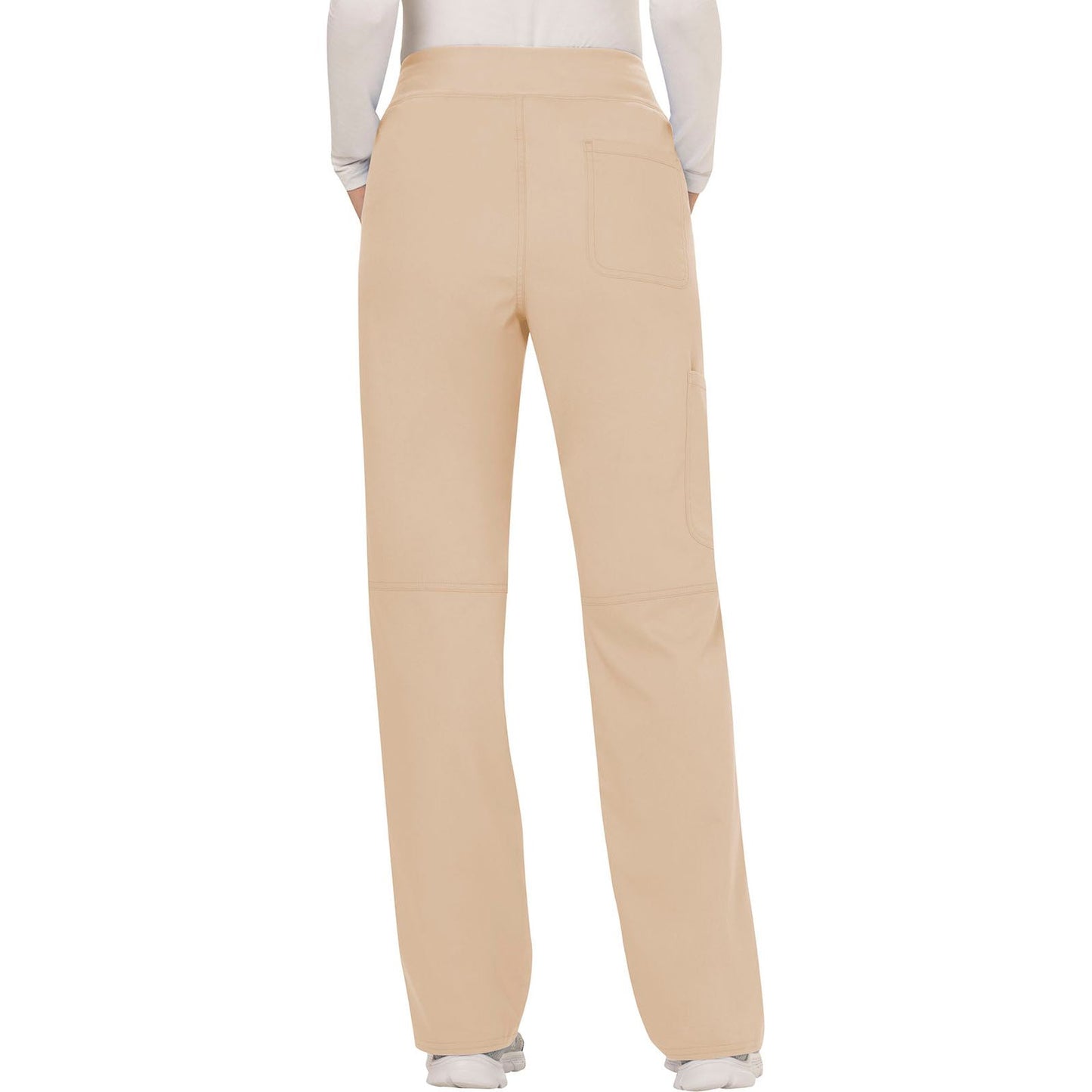 Mid Rise Straight Leg Pull-on Pant