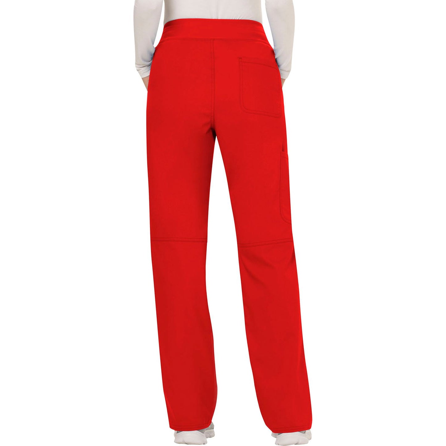 Mid Rise Straight Leg Pull-on Pant