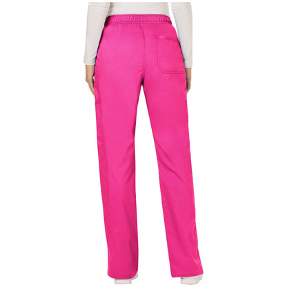 Mid Rise Moderate Flare Drawstring Pant