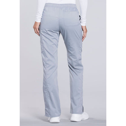 Mid Rise Moderate Flare Drawstring Pant