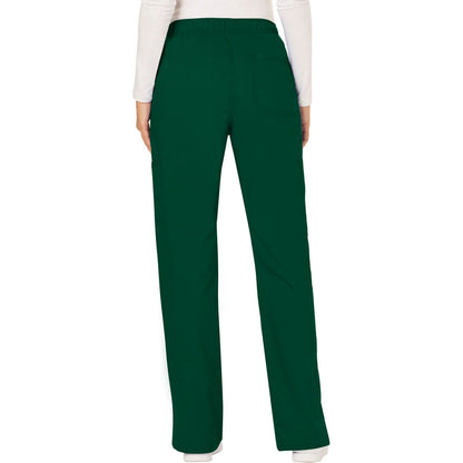 Mid Rise Moderate Flare Drawstring Pant