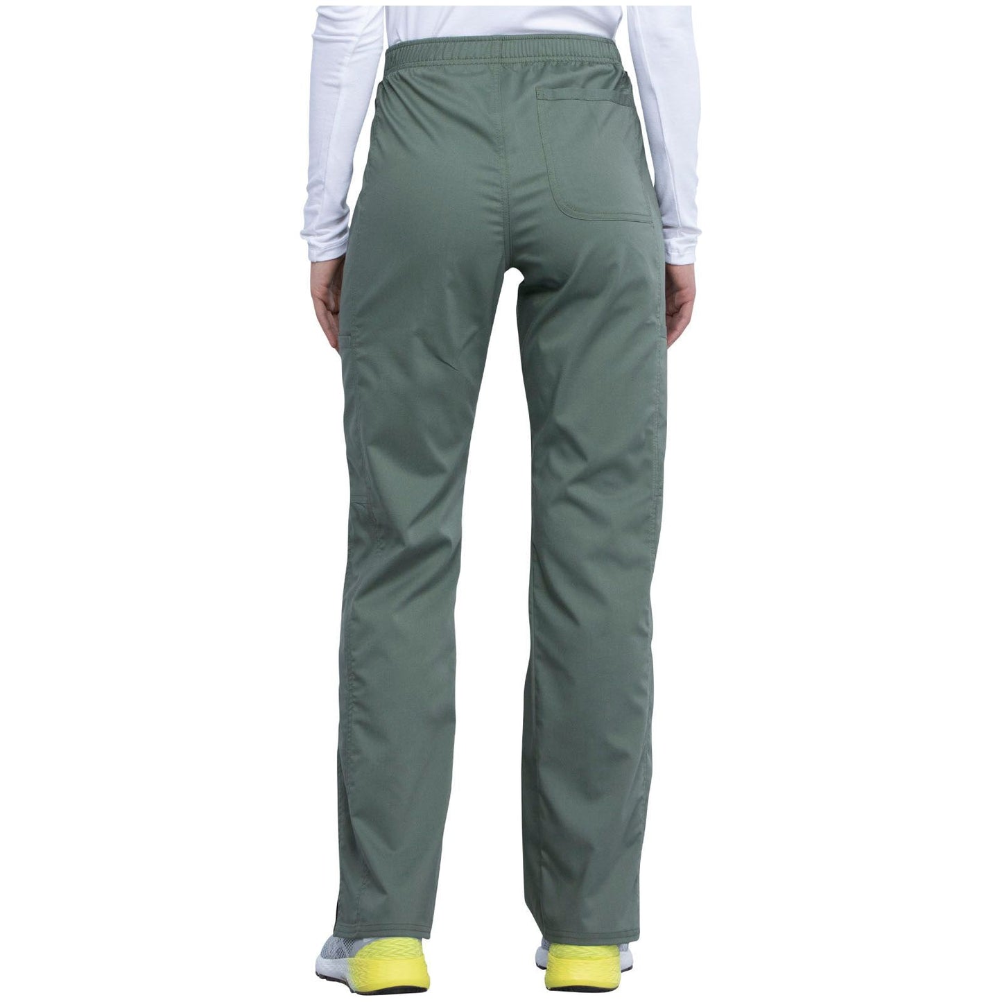 Mid Rise Moderate Flare Drawstring Pant