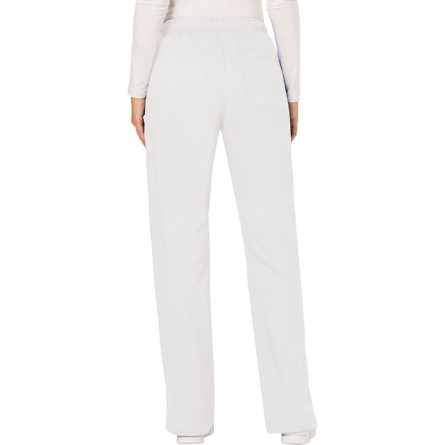 Mid Rise Moderate Flare Drawstring Pant